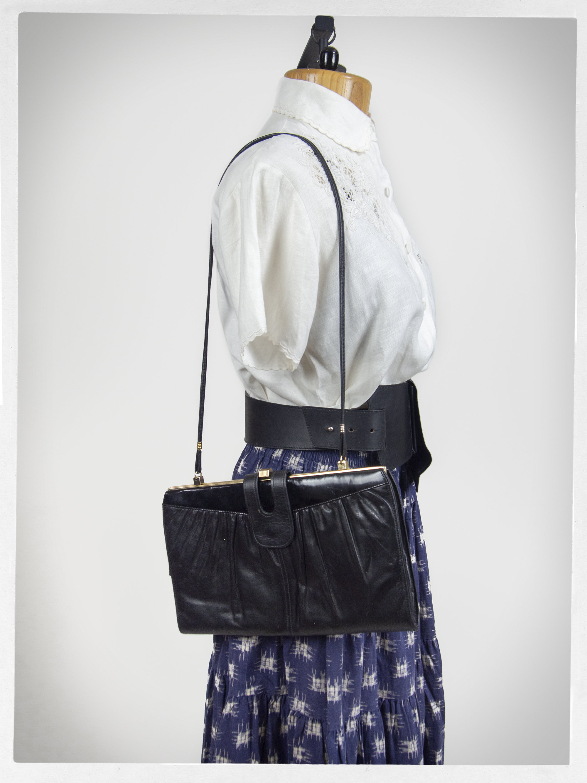 Retro 80s Purse 70s Leather Purse 80s Shoulder Bag Etsy