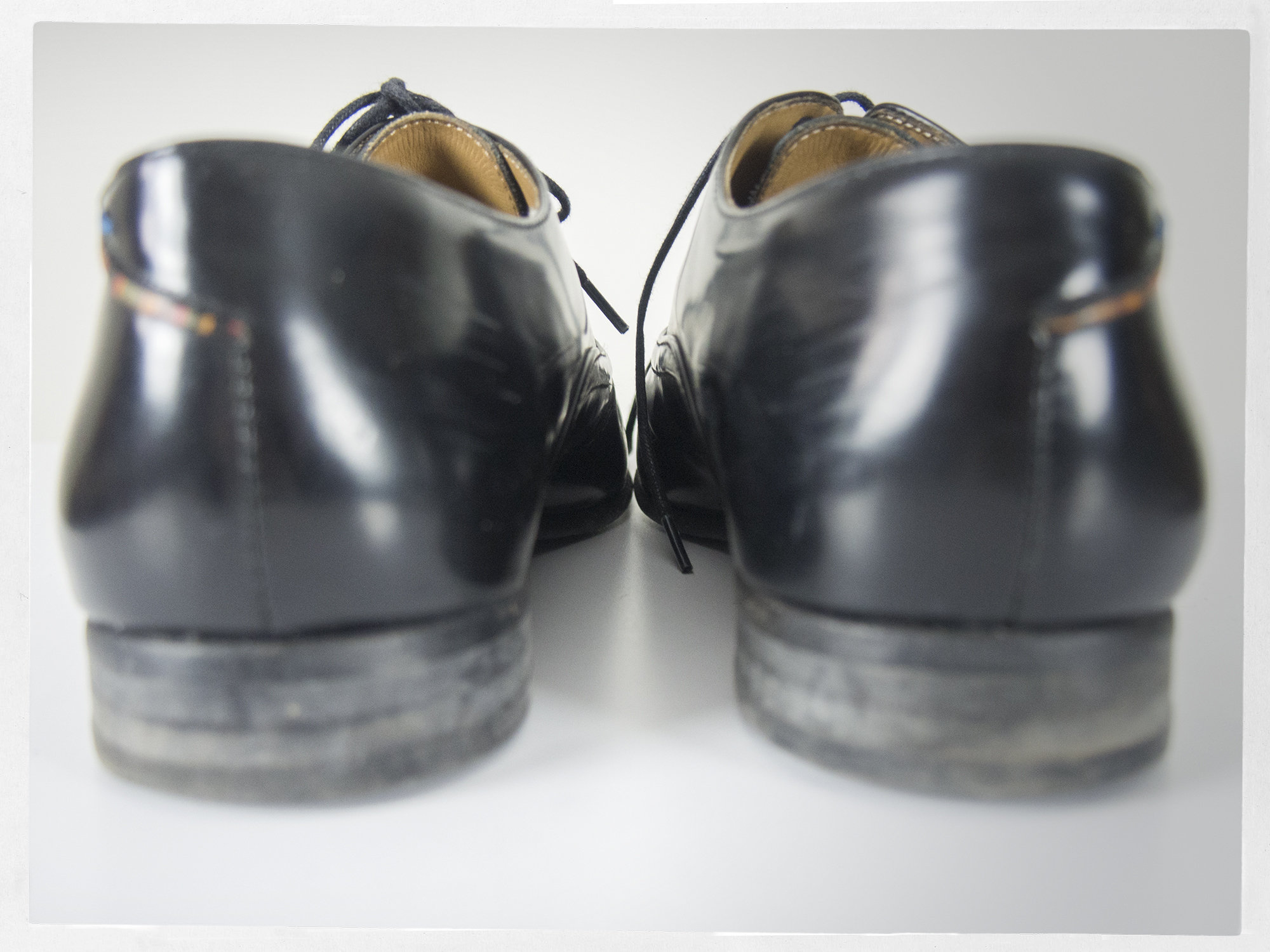 Retro 90s Designer Shoe, 80s Style PAUL SMITH Lace up Shoes