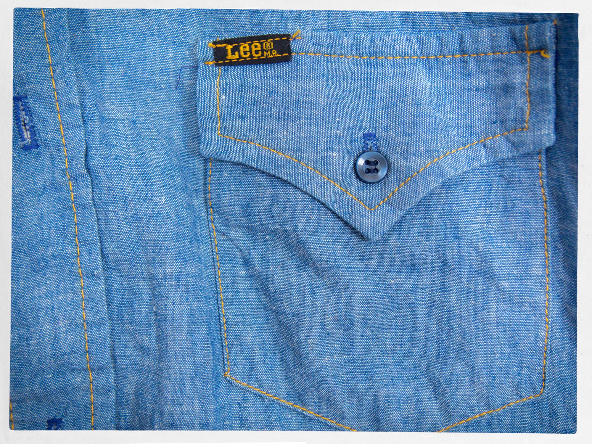 Vintage 70s Denim Shirt, Streetwear Fashion, LEE Denim Shirt Vintage 70s Denim Shirt, Streetwear Fashion, LEE Denim Shirt