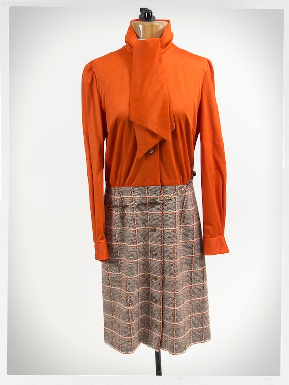 Vintage 60s Suit, 70s Dress /Jacket Set, Vintage … - image 4