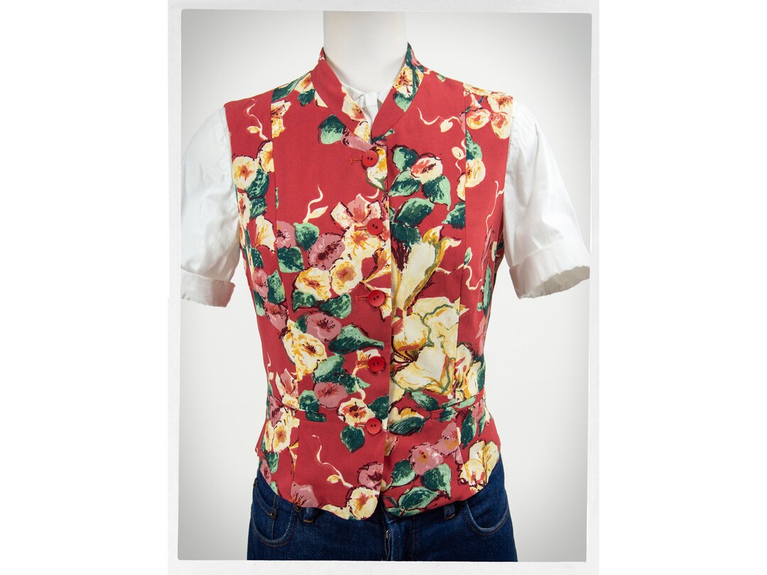 KENZO ケンゾー 90s VEST ベスト L'Appartement やや傷や汚れあり】KENZO ケンゾー 90s Vネック ジレベストの