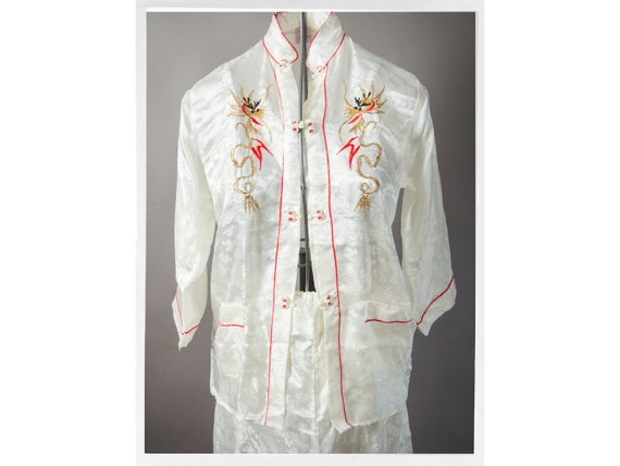 Retro 60s Pyjamas, Japanese Lingerie , 40s Style L