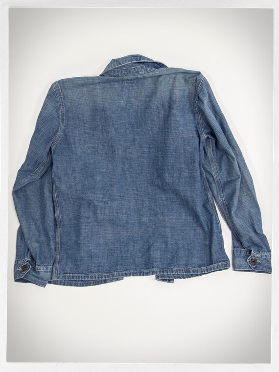 Retro Jean Jacket, Retro Barn Jacket, Vintage Bar… - image 5