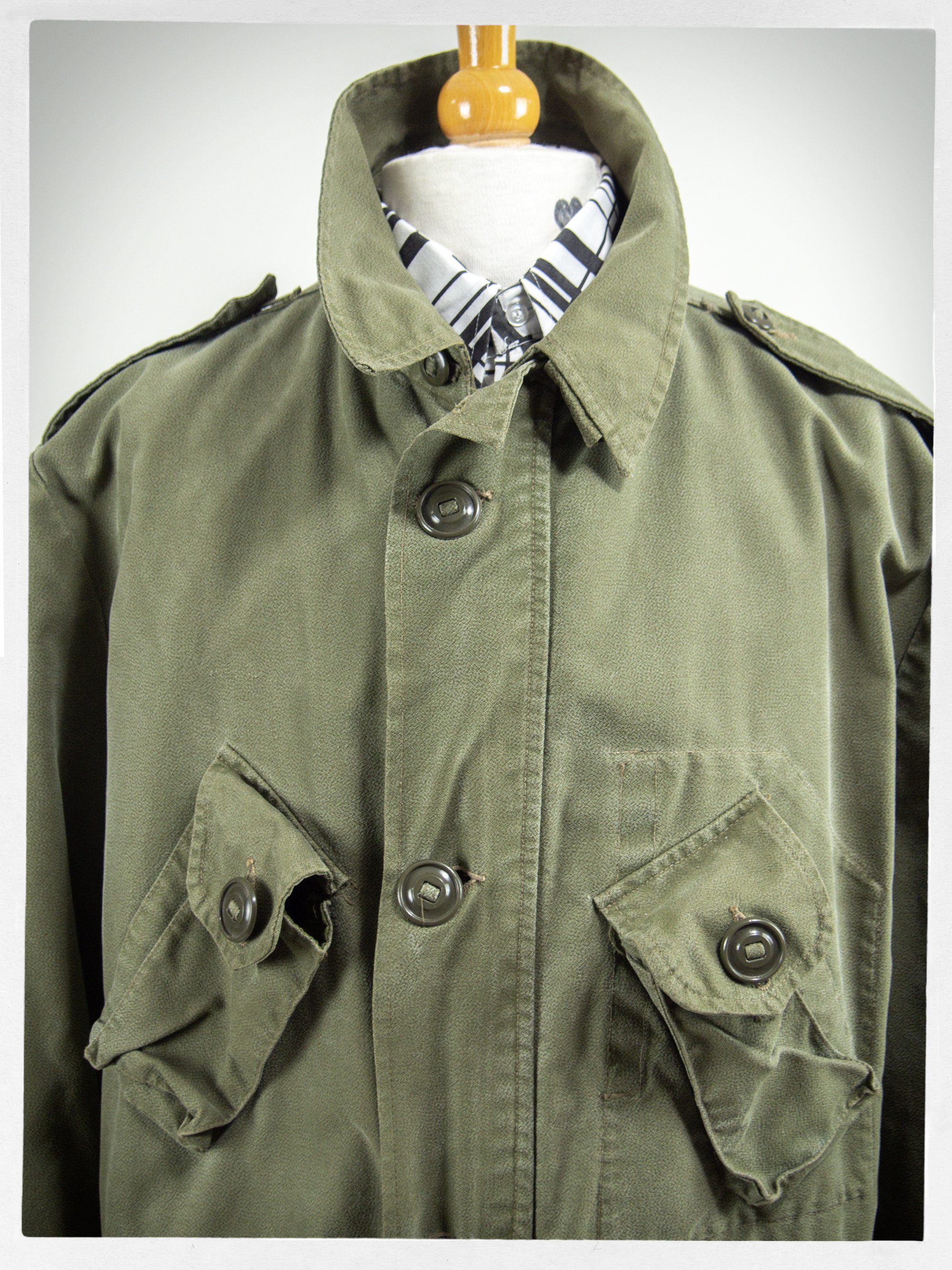 80s Army Jacket, Mod Fashion, Retro Military Coat, SKA