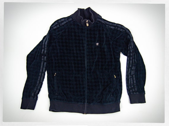 Retro Track Jacket, Retro SEAN JOHN Velour Jacket… - image 1