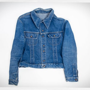 Vintage 80s Jean Jacket, 70s Denim Jacket, 70s Jean Jacket, Vintage Fashion, Vintage Denim, Hippy, Rockabilly Fashion, 80s Western Jacket