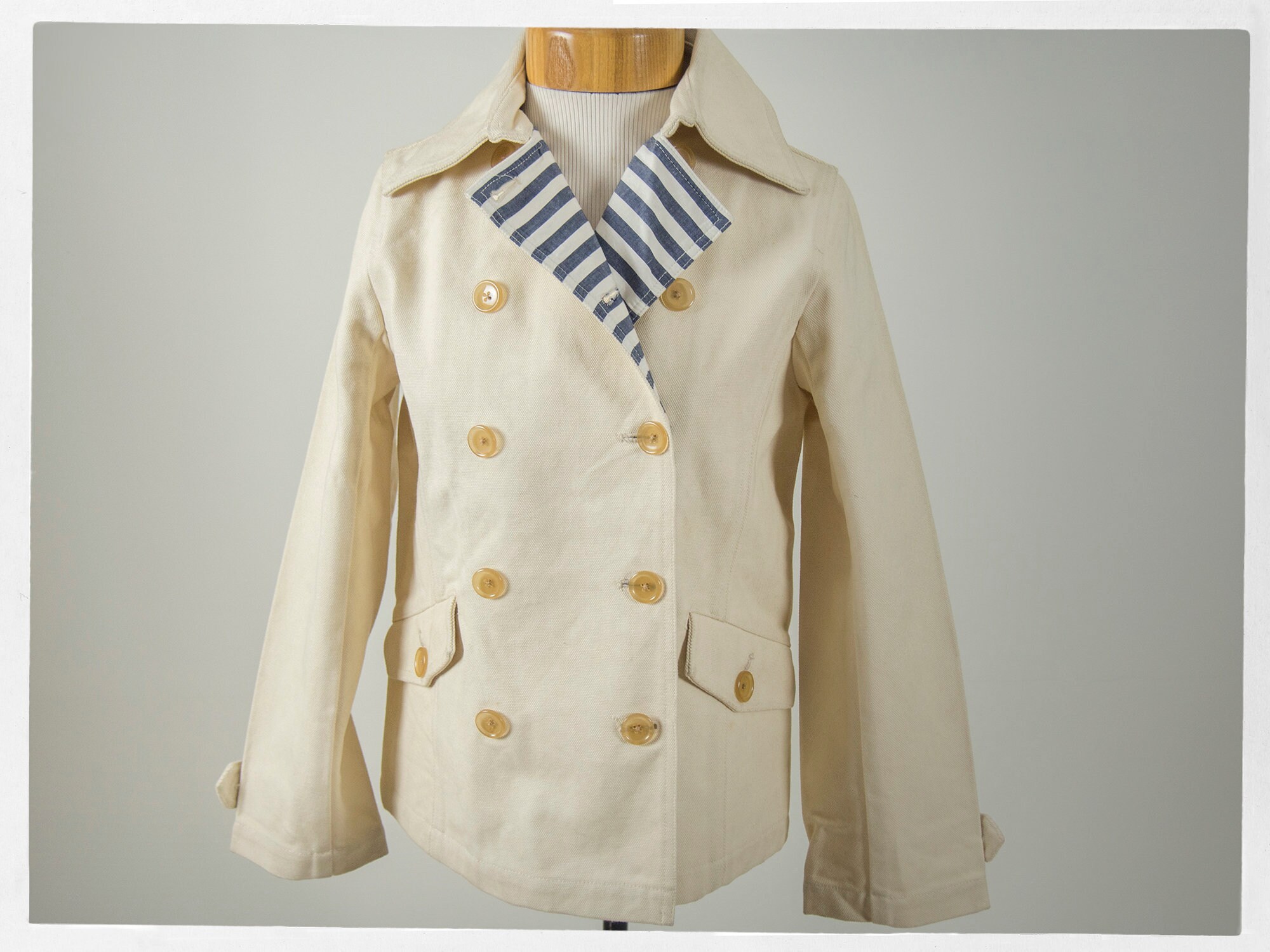 Retro Chore Jacket , Sailor Blazer, French Chore Jacket Retro Chore Jacket , Sailor Blazer, French Chore Jacket