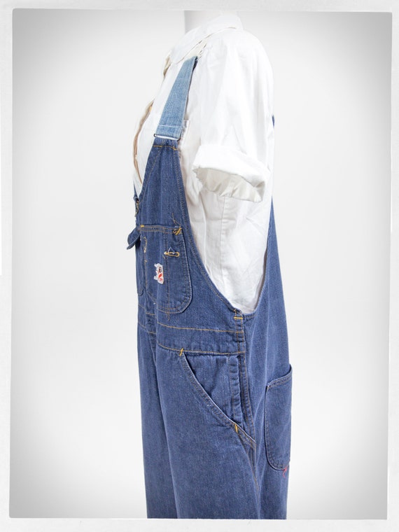 60~70s GWG RED STRAP デニムカバーオール 50(2XL) Vintage 70s Overalls, Vintage GWG Overalls, Vintage RED