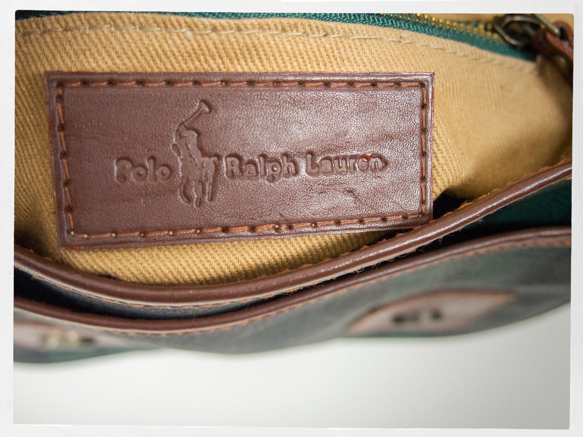 Vintage 80s Satchel, Retro 80s Ralph Lauren Polo Satchel