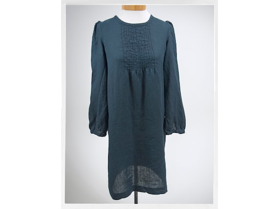 A.P.C Linen Dress, French Linen dress, Designer Li