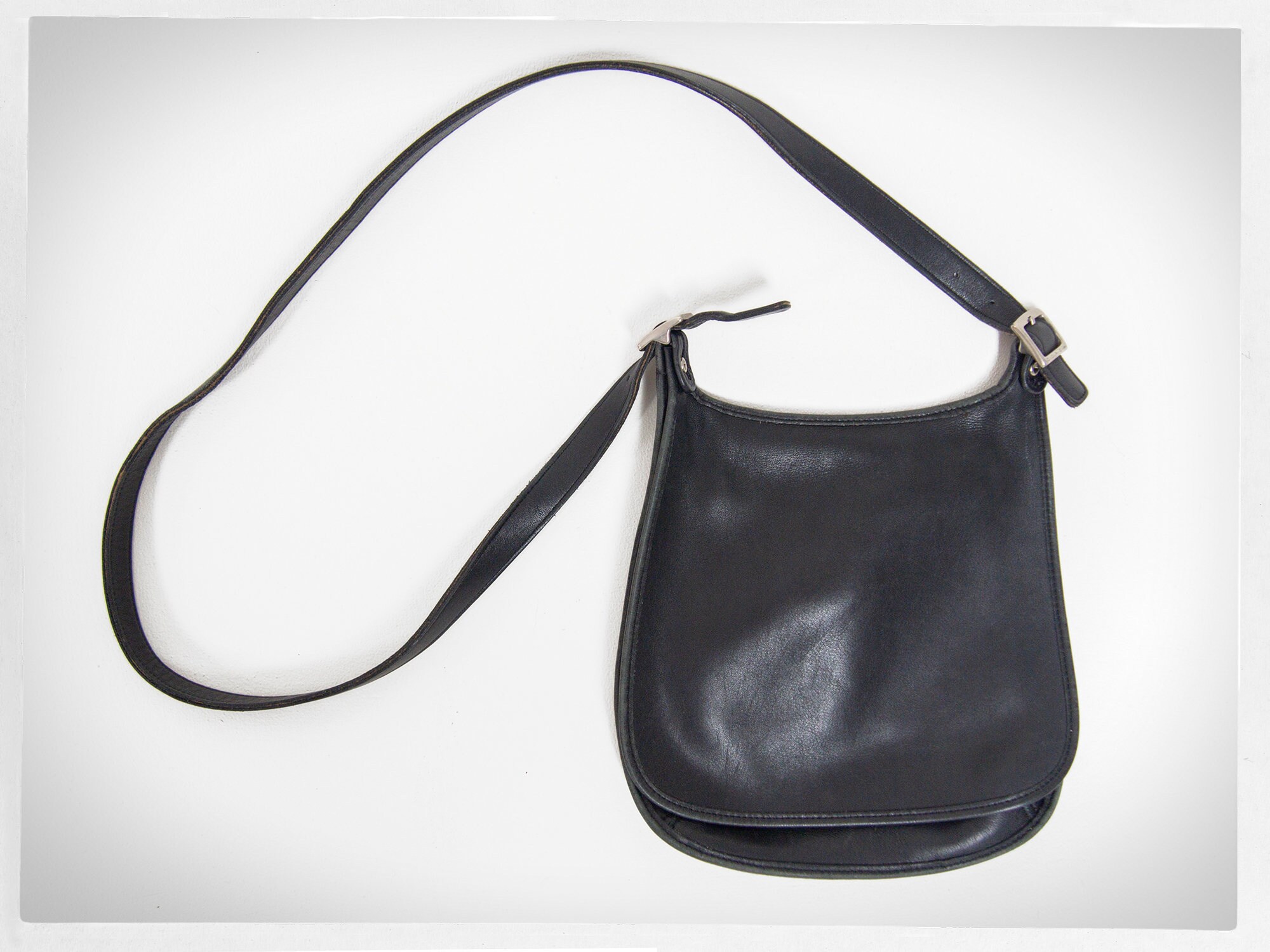 Louis Feraud Paris Vintage 1980s Handbag Crossbody Purse Tan 