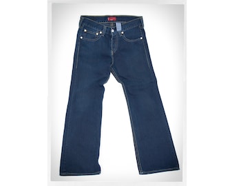 Retro LEVI'S Jeans, 90s TYPE 1 LEVI'S Jeans, Natural Patina Jeans, Levi's Loose Denim, Rockabilly Fashion, Levi's Boot Cut, Y2K Levi's