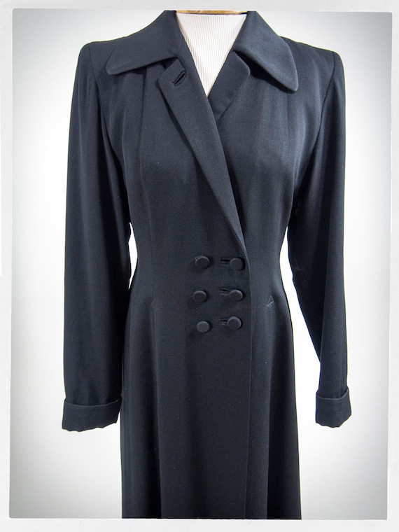 Vintage 40s Coat, 40s Fitted Coat, Vintage Fashio… - image 3