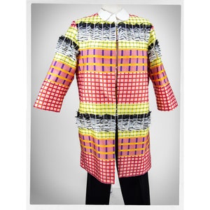 Hilary tan houndstooth jacket shop