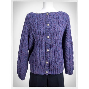 Eggplant Cardigan Etsy Canada