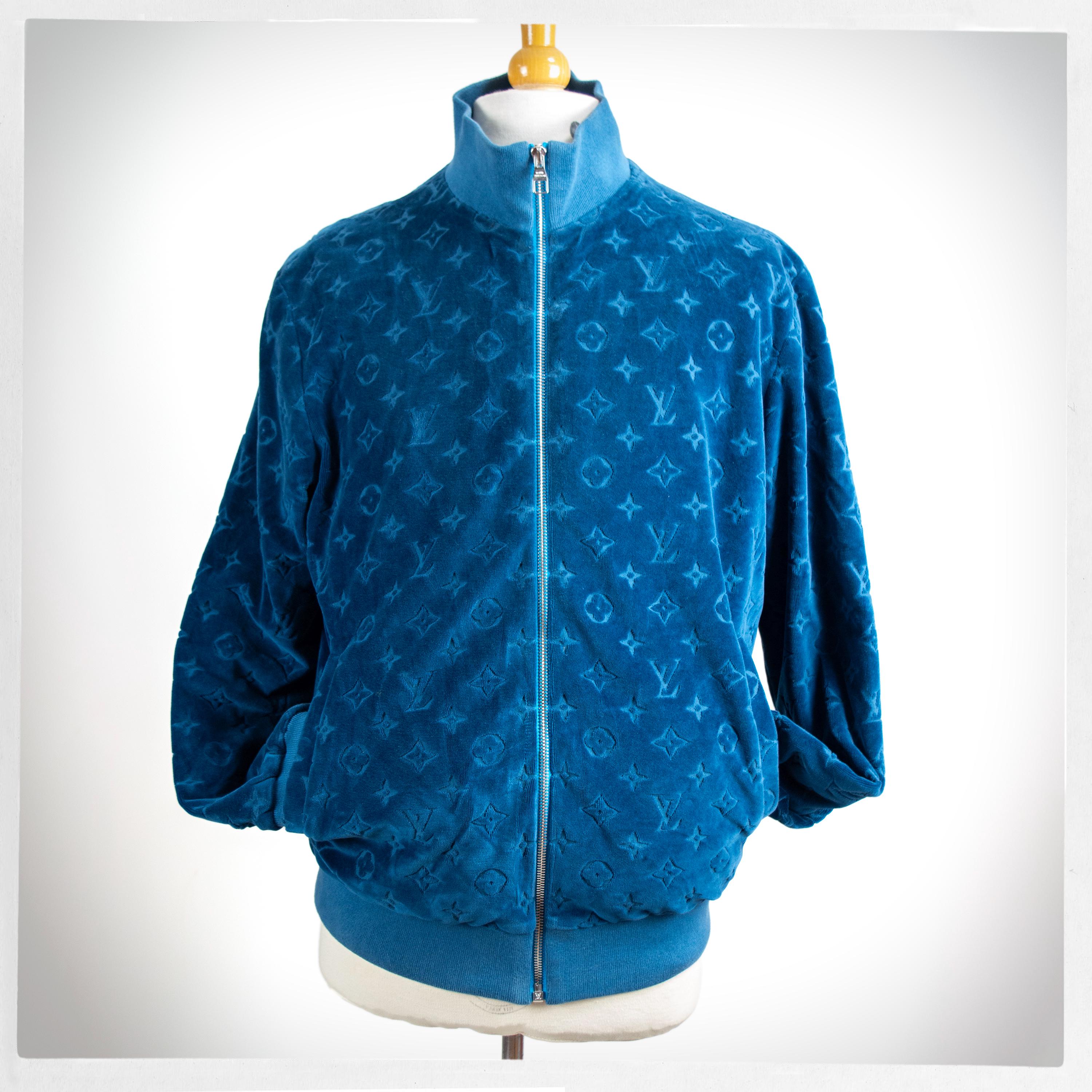 LOUIS VUITTON Track Jacket, Monogram Track Jacket, L Vuitton LOUIS VUITTON Track Jacket, Monogram Track Jacket, L Vuitton
