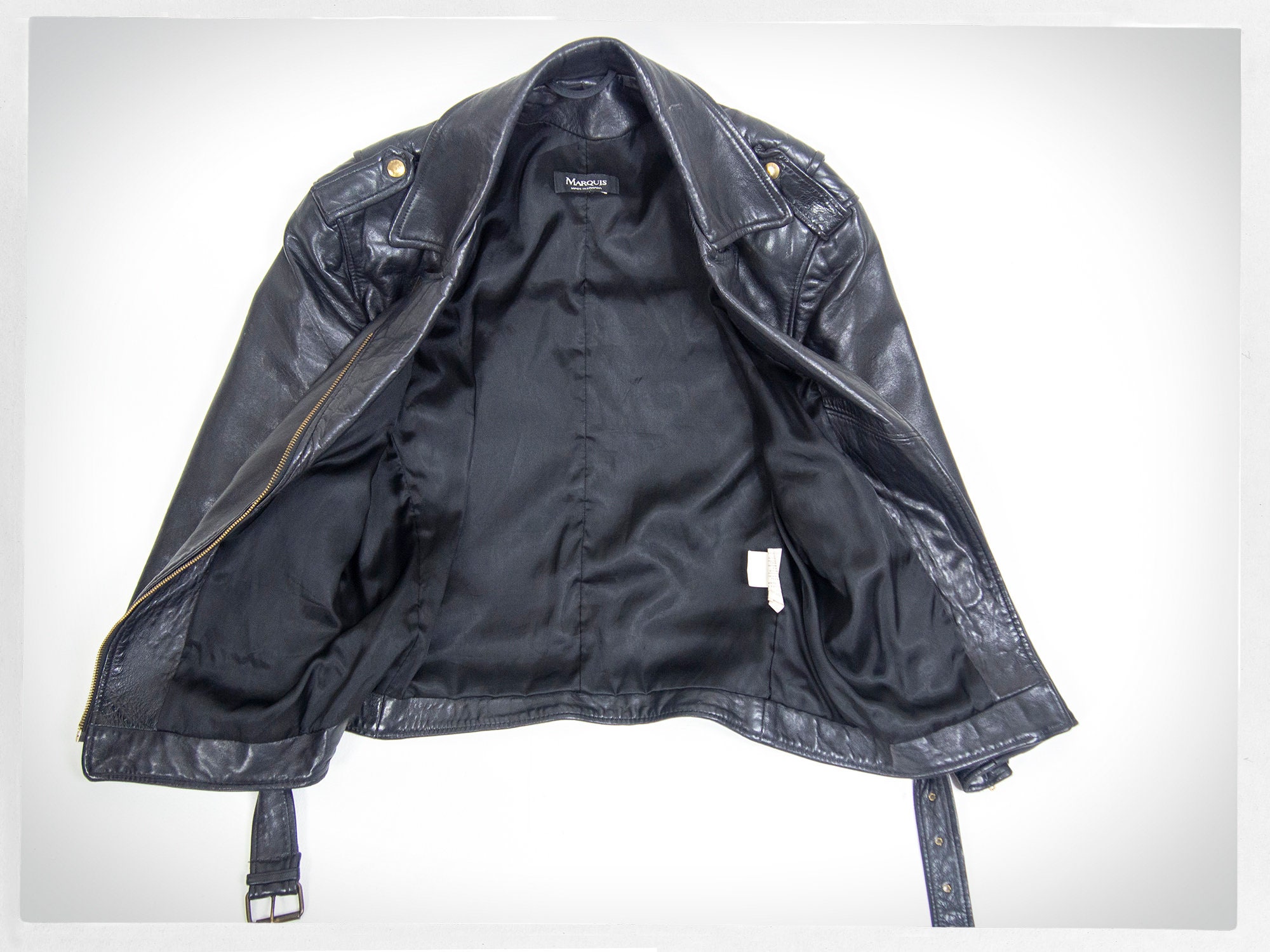 Retro 90s Leather Jacket, 80s MARQUIS Jacket, Black Biker Jacket, Rockabilly Fashion, Vintage Fashion, RAMONES Moto Jacket, New Wave Fashion - Etsy Canada Retro 90s Leather Jacket, 80s MARQUIS Jacket, Black Biker Jacket, Rockabilly Fashion, Vintage Fashion, RAMONES Moto Jacket, New Wave Fashion - Etsy Canada