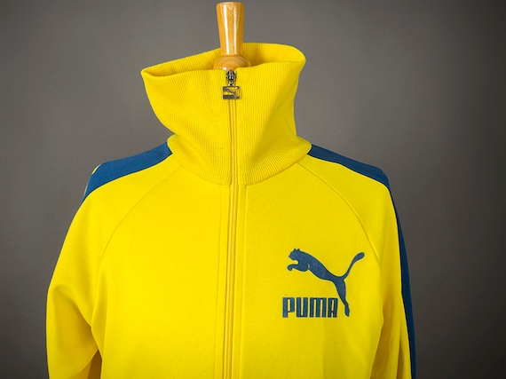 Retro PUMA Track Jacket, 80s Style Track Jacket, PUMA Track Jacket