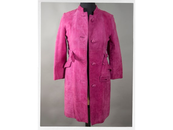 hot pink ladies coat