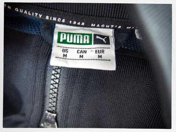 Retro PUMA Track Jacket, Black Stripe Track Jacke… - image 4