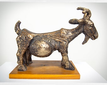 Reproduction de la sculpture « Chèvre » de Picasso, par Austin Productions (années 80)