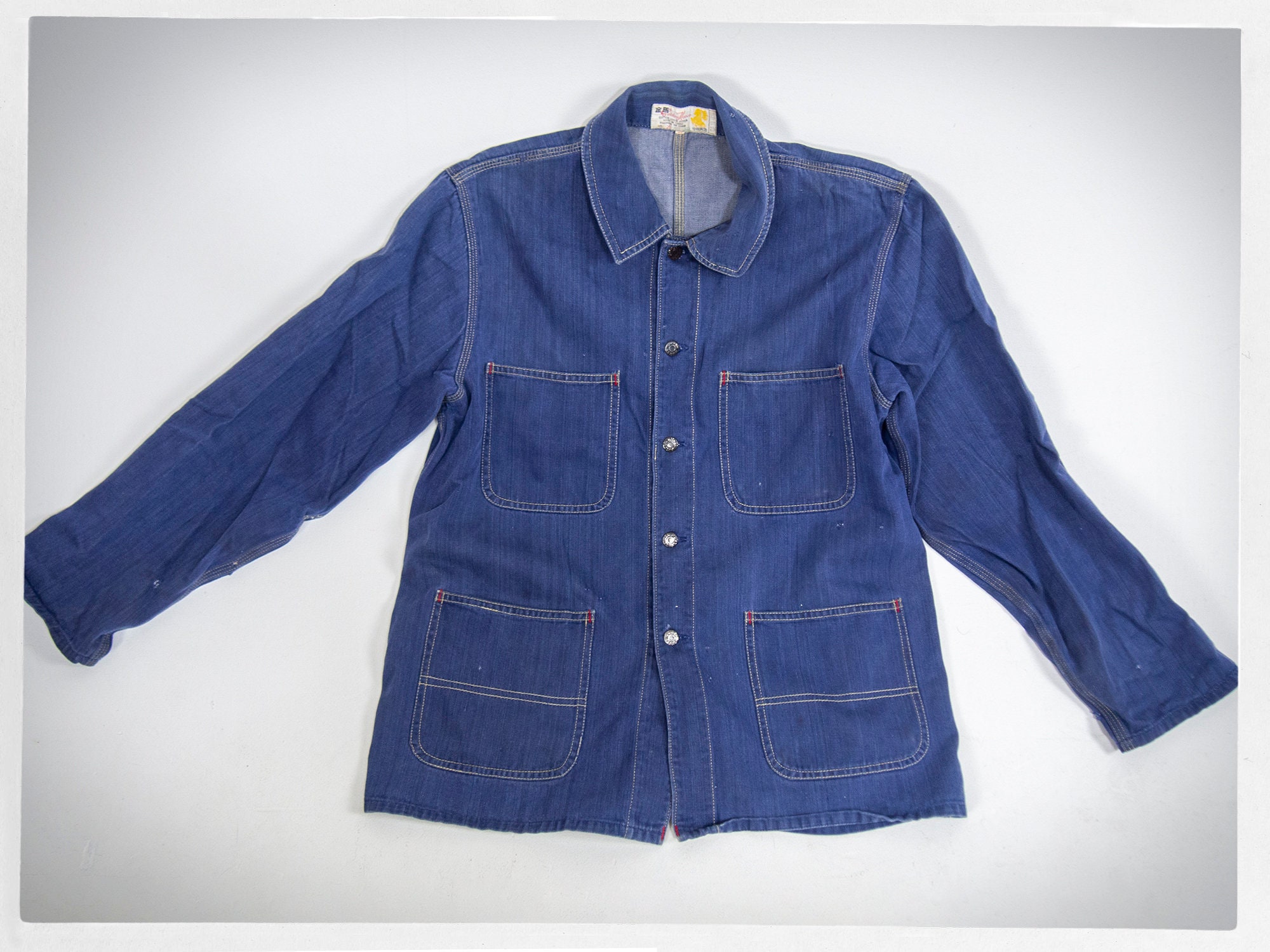 ジャケット・アウター 60s 70s CORPORATE STAFF WORK JACKET 60~70s WORK WEAR CORPORATION zip up work jacket （Made in