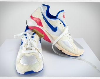 Retro NIKE Sneakers, AIR MAX 180 Kicks, 1991 Nike Runners, 180 Air Nike Runners, Y2K Fashion, 313106-141 Nike Runners, Nike Air 180 Sneakers