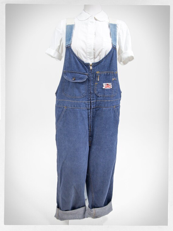 Vintage 70s Overalls, Vintage GWG Overalls, Vintage RED