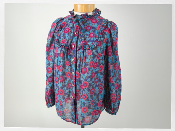 Retro MARC JACOBS Top, Retro Peasant Blouse, Adora