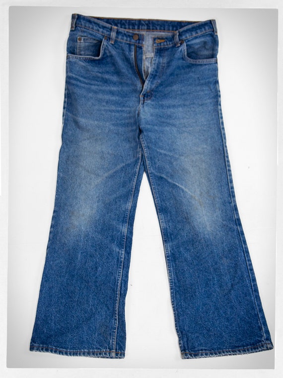 Retro LEVI'S Jeans, 80s 617 Orange Tab Jeans, Natural Patina Jeans