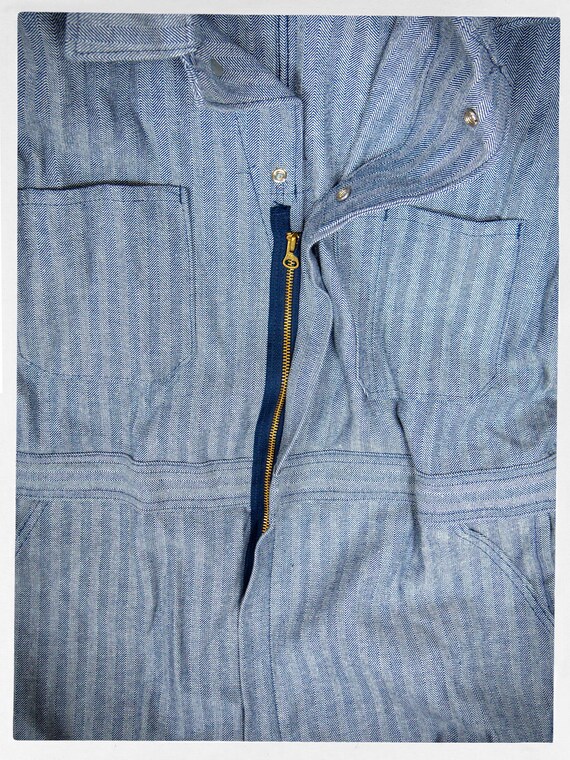 Von Dutch Vintage Denim Coverall Garage Suit Rare 90s VTG