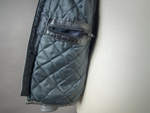 Vintage 60s Motorcycle Jacket, 70s Cafe Racer Jacket, MOD