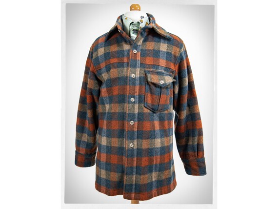 Mens plaid work jacket store