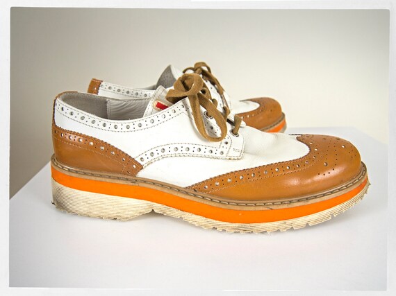 Retro Style PRADA Shoes, Brogue PRADA Shoes, Prada