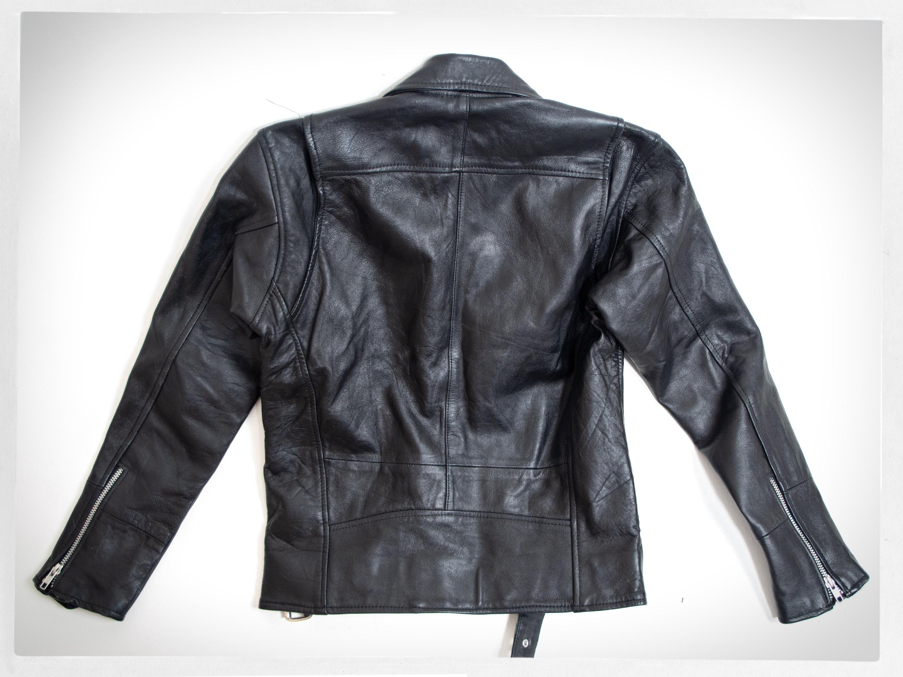 ジャケット・アウター 90s vintage single riders leather jacket Z1R Genuine Leather Jacket Vintage Distressed Large Black