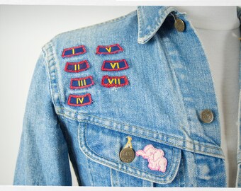 Vintage 80s LEE Jacket, Retro 80s Fashion Denim LEE Jacket