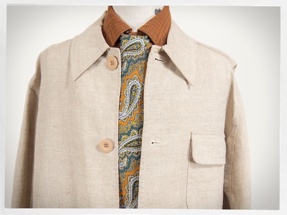 Retro 80s Jacket, 90s ARMANI Jacket, ARMANI JEANS Chore Coat, Retro Safari Jacket, Luxury Fashion, Men's Vintage Fashion, Linen Chore Jacket - Etsy Retro 80s Jacket, 90s ARMANI Jacket, ARMANI JEANS Chore Coat, Retro Safari Jacket, Luxury Fashion, Men's Vintage Fashion, Linen Chore Jacket - Etsy