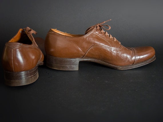 Vintage 40s Shoes, 40s Gentlemen's Shoes, 40s Sho… - image 3