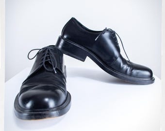 Vintage Gucci Black Leather Men\'s Dress Shoe s-l400.jpg main image 3