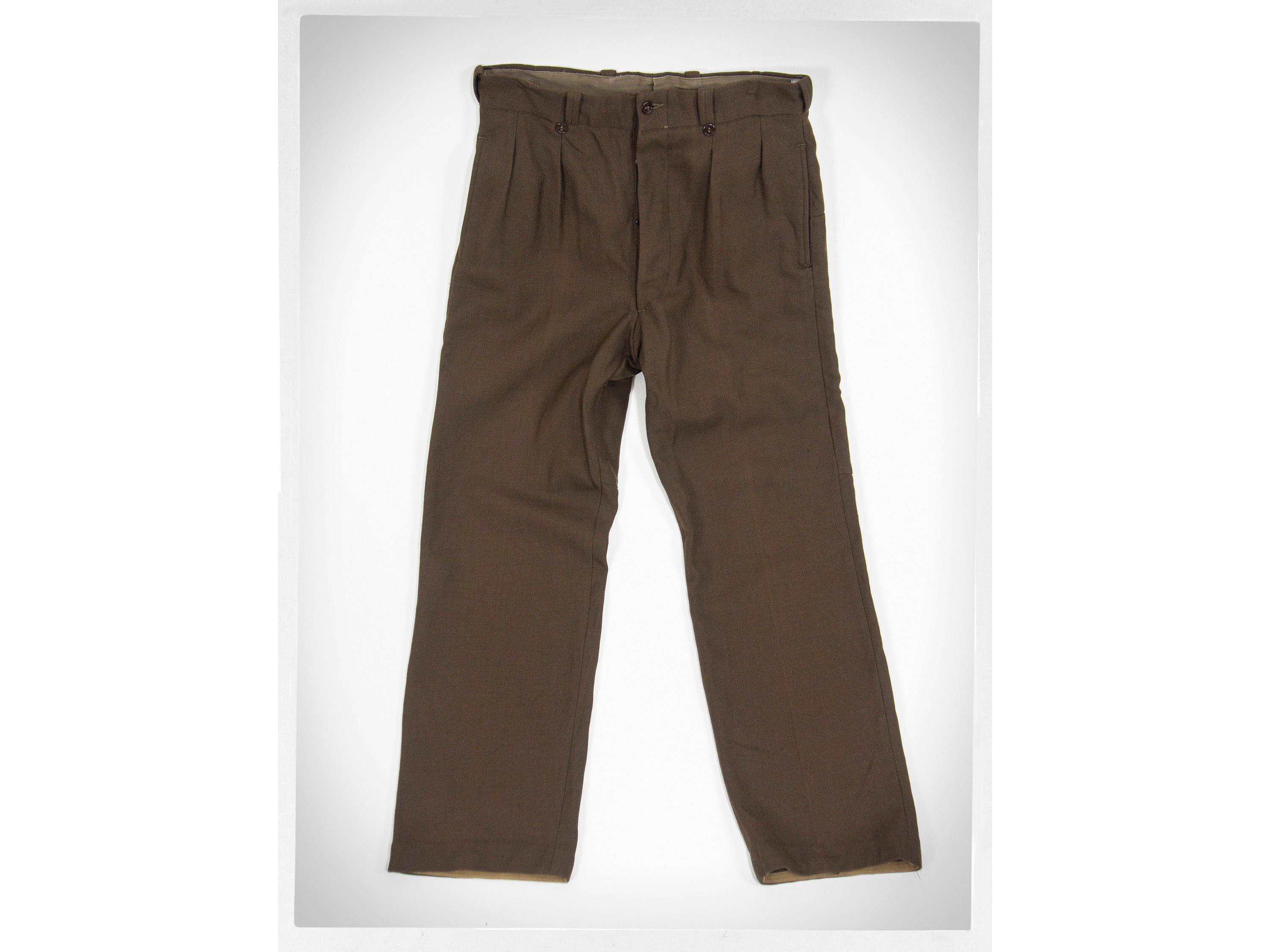 Vintage 60s Military Pants, Vintage French Trouser, MITIN