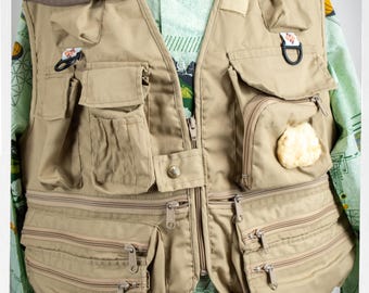 Retro 90s COLUMBIA Vest, Fly Fishing Vest, 90s Hunting Vest, 90s