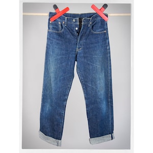 Retro 80s Levi's Jeans, 503 Bxx Denim Jeans, Big E Indigo Jeans