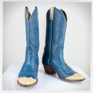 1990s Cowboy Boots - Etsy Canada