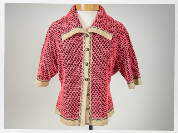 Vintage 90s ESCADA Cardigan, Beautiful Escada Swea