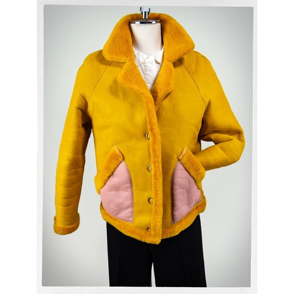 Sheepskin Coat Etsy Canada