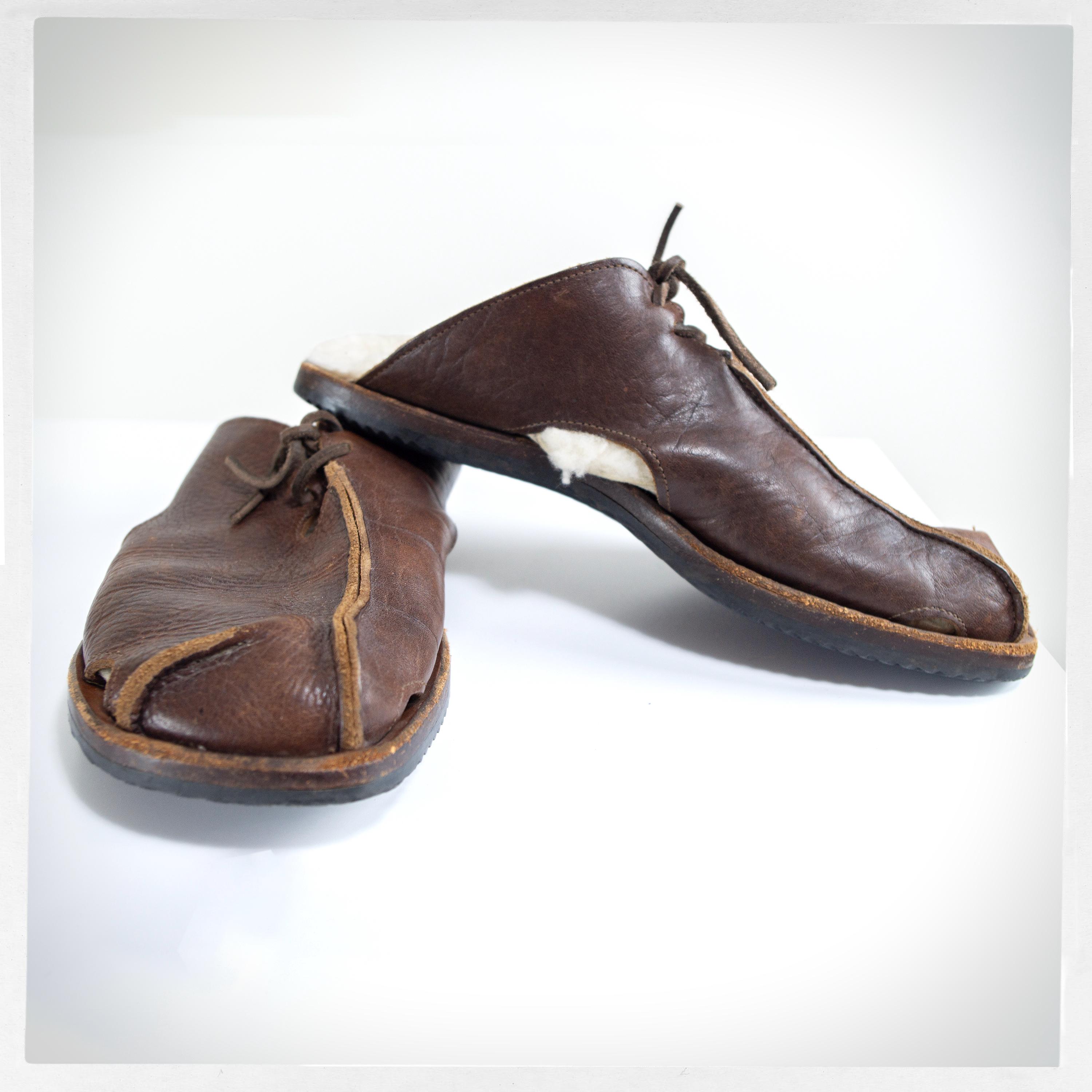 CYDWOQ handmade in USA 42ブーツ CYDWOQ Mens Hand-crafted Brown Leather Bicycle Toe Shoes 42