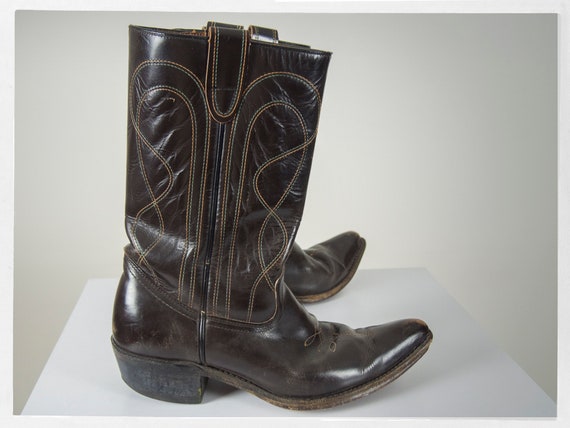 Vintage 70s Cowboy Boots, Rockabilly Fashion, Western… - Gem