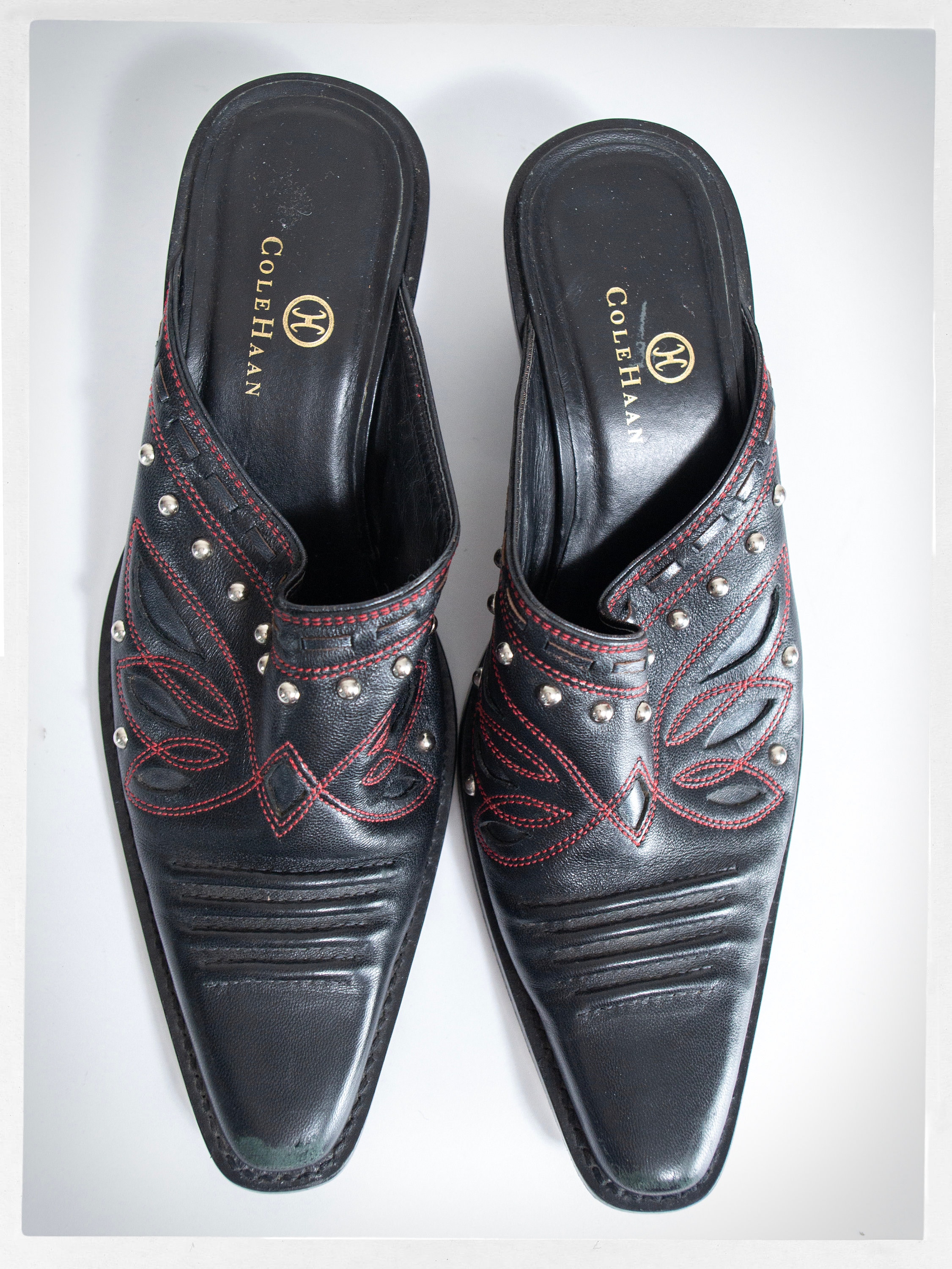 amerivintage OVAL MOTIF VOLUME MULE 靴 amerivintage OVAL MOTIF