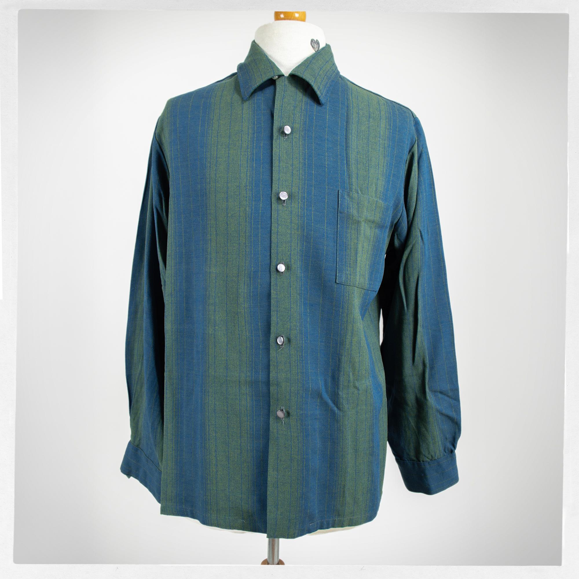 トップス 60s vintage rayon shirt 60's Rayon Shirt - Etsy