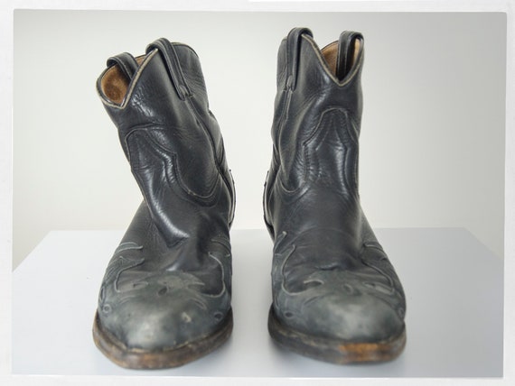 Vintage 90s Boots, 90s Cowboy Boots, 90s Western … - image 3